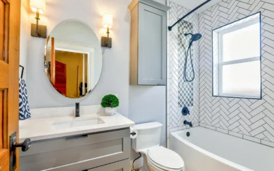 Budget Bathroom Upgrades Using HRH Finds